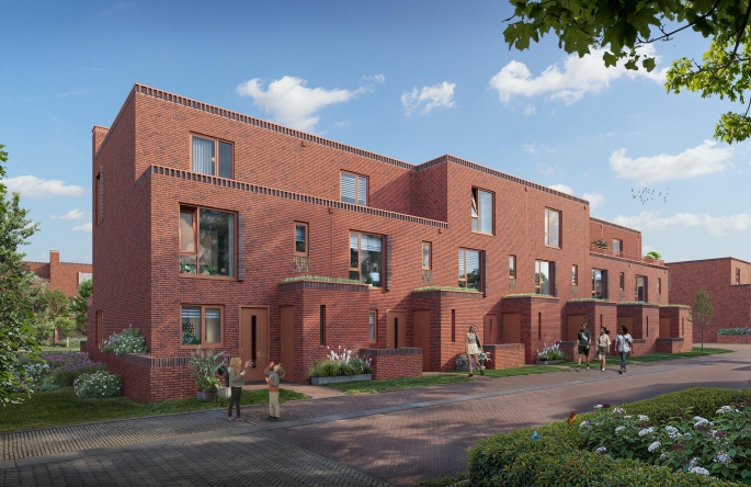 Eikenstein, Hoek terraswoning, Zeist