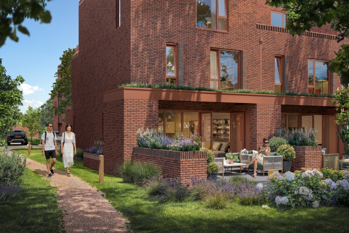 Eikenstein, Hoek terraswoning, Zeist