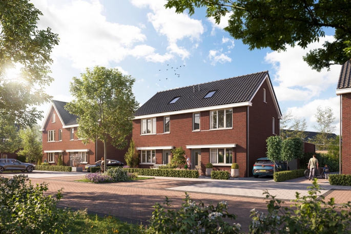 Land Van Essche, Laanwoningen XL, Strijen