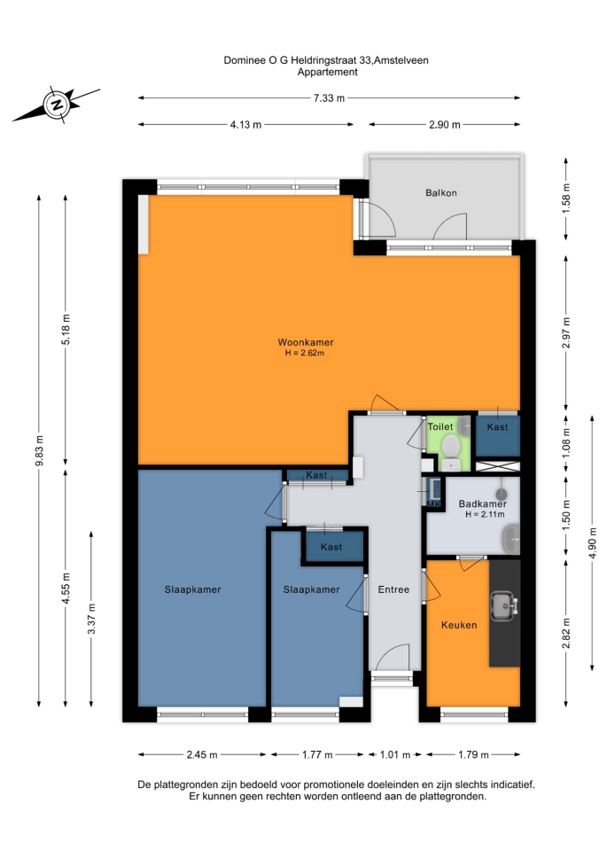 Ds. O.G. Heldringstraat 33, 1185 CK, Amstelveen