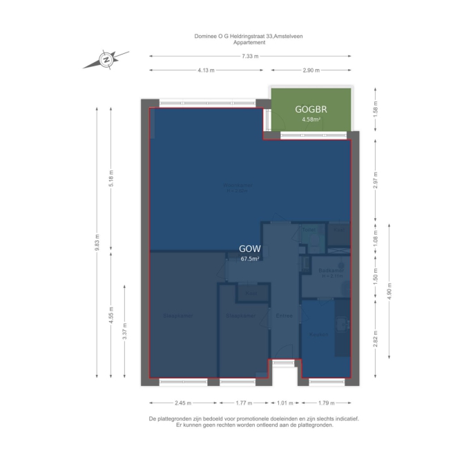 Ds. O.G. Heldringstraat 33, 1185 CK, Amstelveen