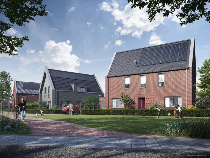 De Wende Fase 7B, 2 onder 1 kapwoning - Type TK110, Heerhugowaard