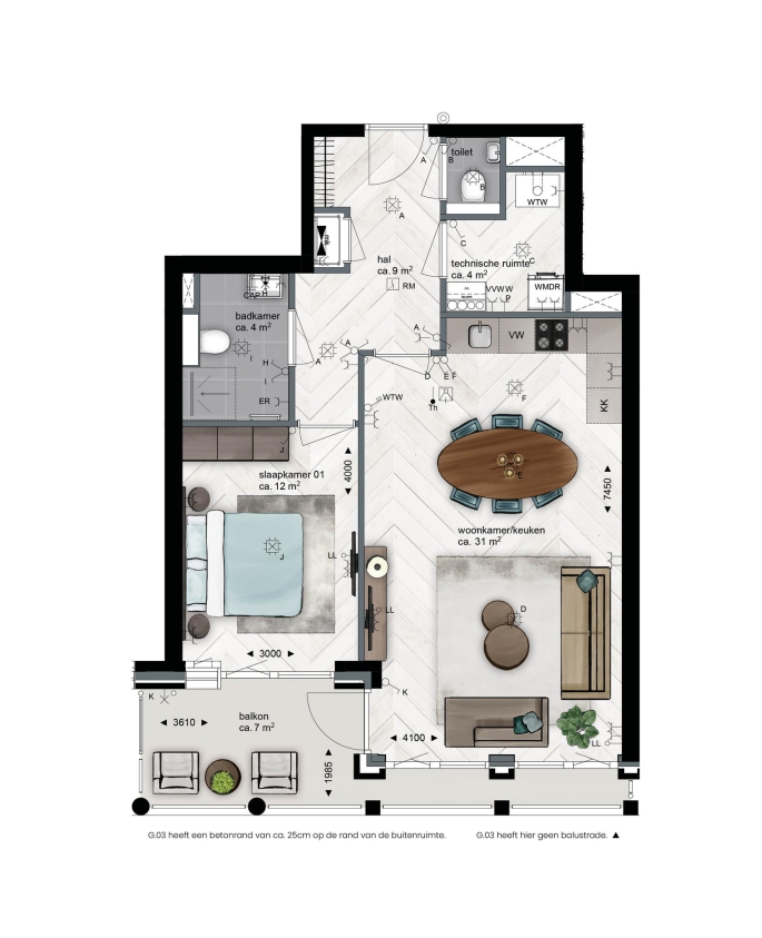 Blossem Gobi, Blossem Gobi - Type G-E, bouwnummer: G.14, Breda