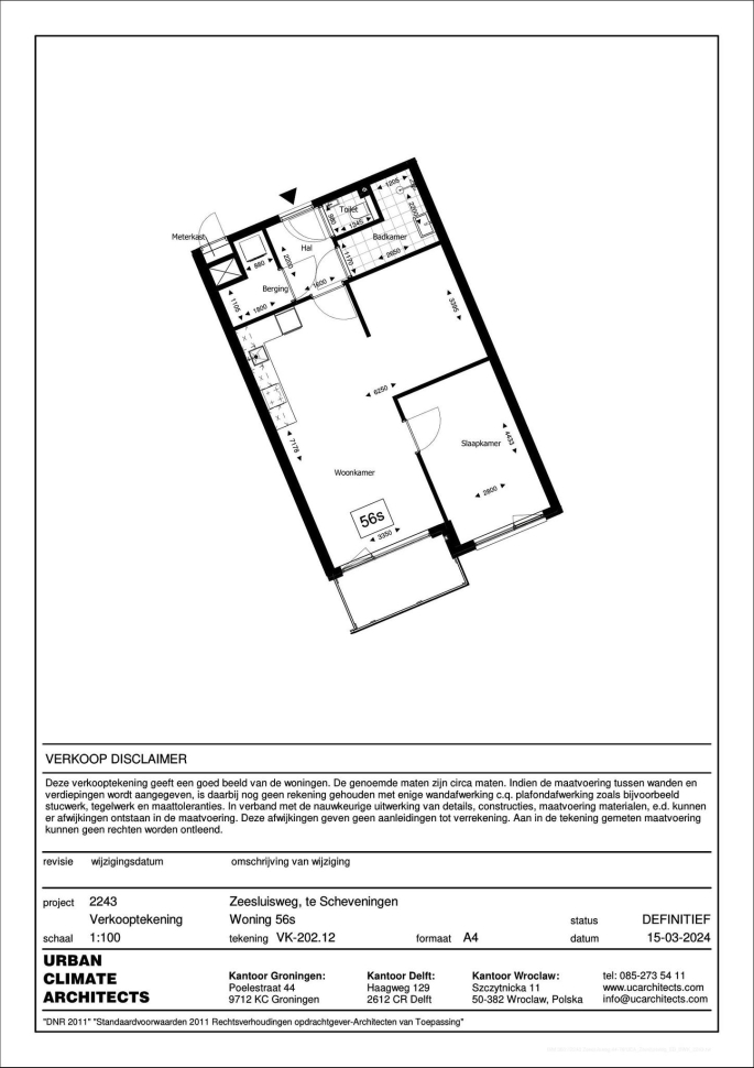 DockSide, Twee-kamer DockSide huur, 's-Gravenhage