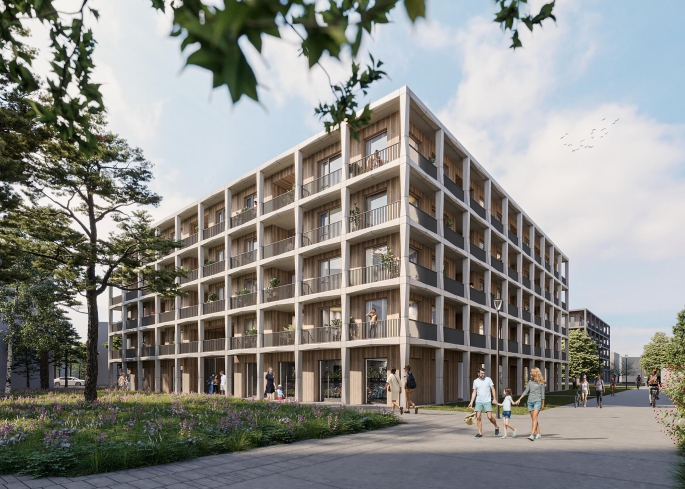 BLOSSEM Redwood Breda, BLOSSEM Redwood Breda - Type 6 | Appartementen, bouwnummer: 10, Breda