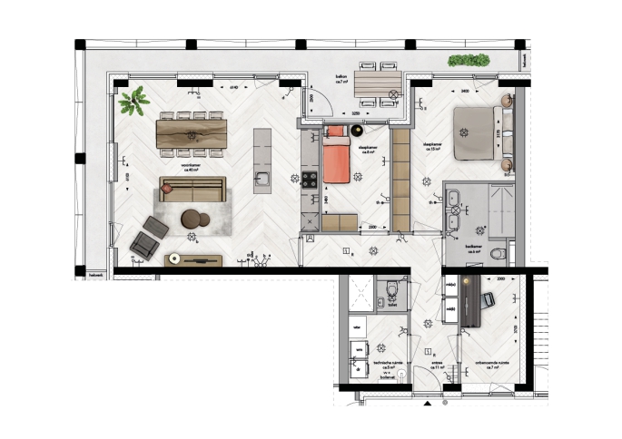 BLOSSEM Redwood Breda, BLOSSEM Redwood Breda - Type 6 | Appartementen, bouwnummer: 10, Breda