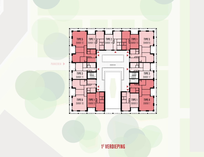 BLOSSEM Redwood Breda, BLOSSEM Redwood Breda - Type 6 | Appartementen, bouwnummer: 10, Breda