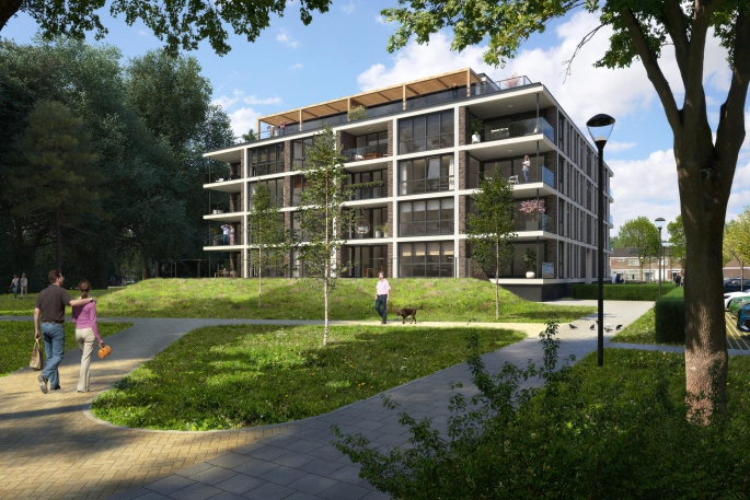 Lindesteyn, Top appartement type E2, bouwnummer: 20, Zwijndrecht