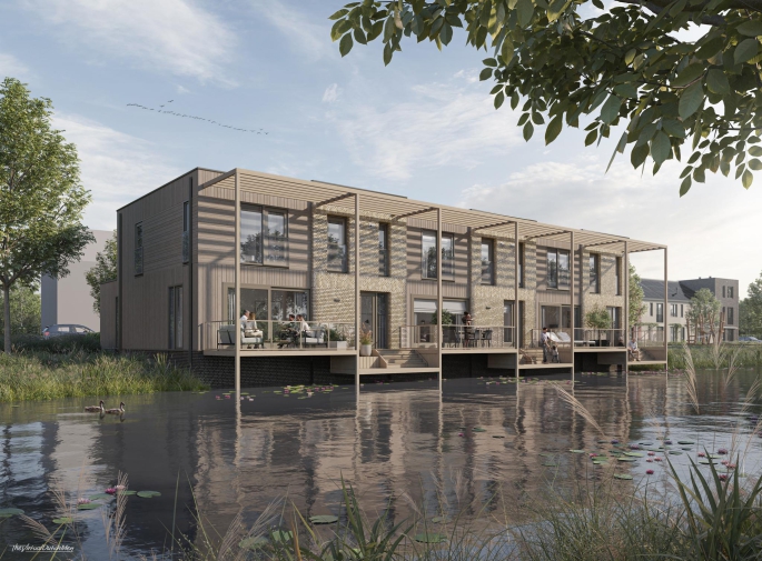 Parels aan het Water, Hoekwoning, Rijswijk