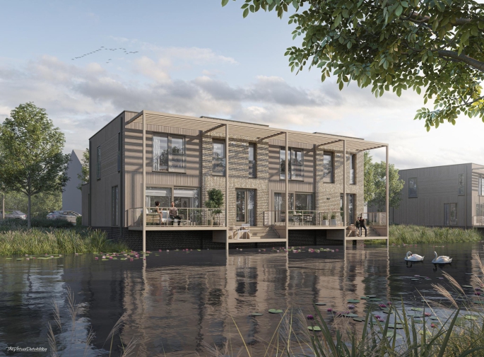 Parels aan het Water, Hoekwoning, Rijswijk