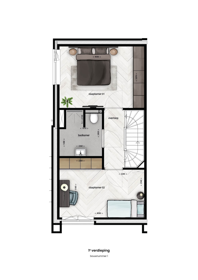 BLOSSEM Bryce - 80% verkocht! (open huis 20 maart!), Hoekwoning | Type 1, bouwnummer: 1, Breda