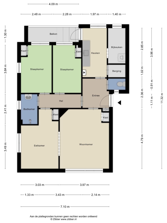 Gorechtkade 109 b, 9713 BK, Groningen