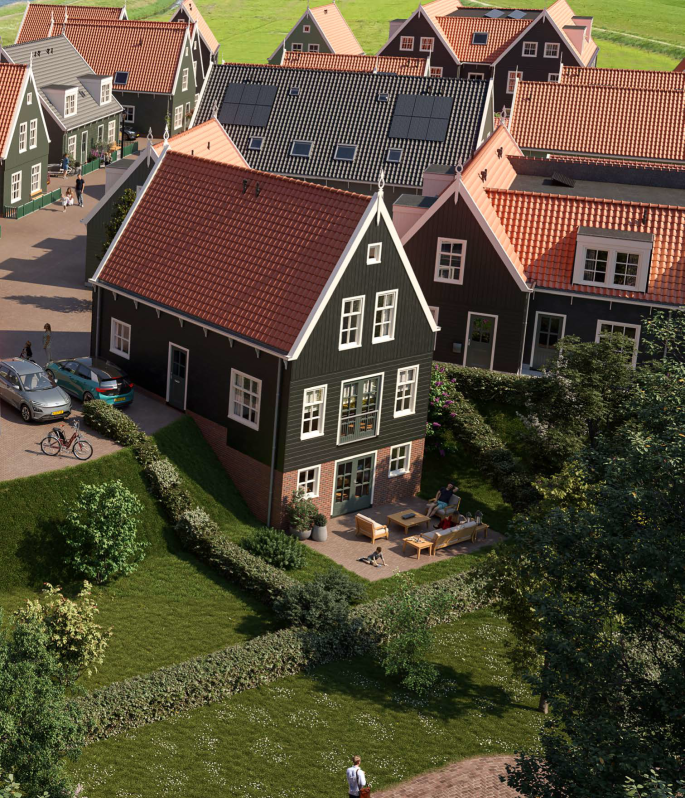 't Eilandhart, vrijstaande woningen, bouwnummer: 67, Marken