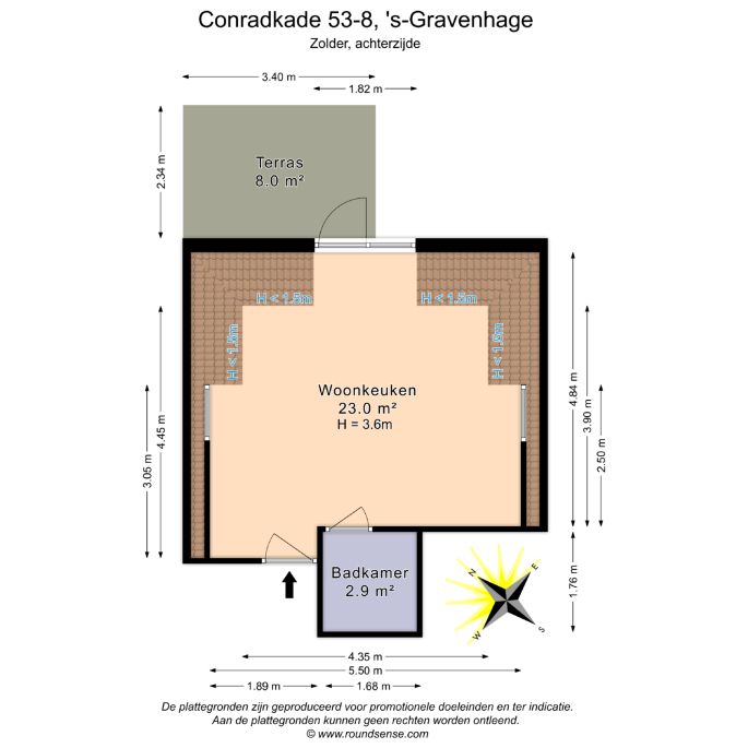 Conradkade 53 F, 2517 BR, 's-Gravenhage