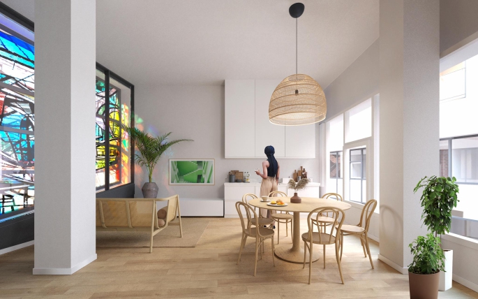 Vredeskerk Venray; Appartementen op maat!, Vredeskerk 1e verdieping, Venray