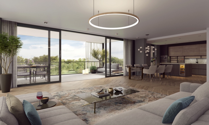 Park Marialust Remeha, 3-kamer appartementen Remeha, bouwnummer: A17, Apeldoorn