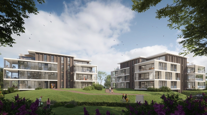 Park Marialust Remeha, 3-kamer appartementen Remeha, bouwnummer: A17, Apeldoorn