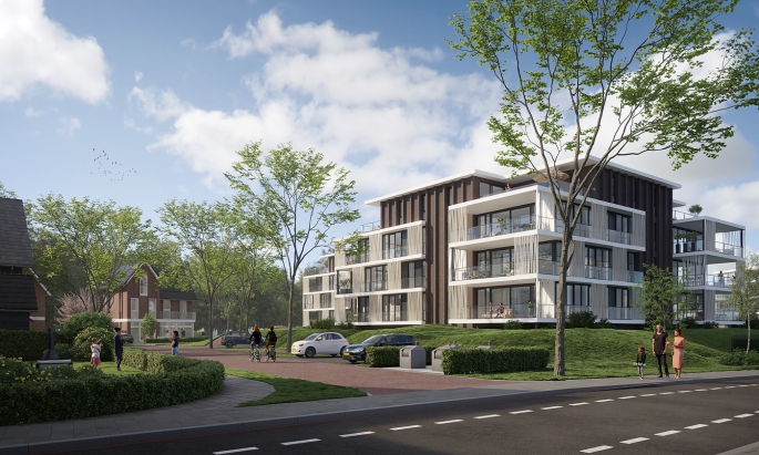 Park Marialust Remeha, 3-kamer appartementen Remeha, bouwnummer: A17, Apeldoorn
