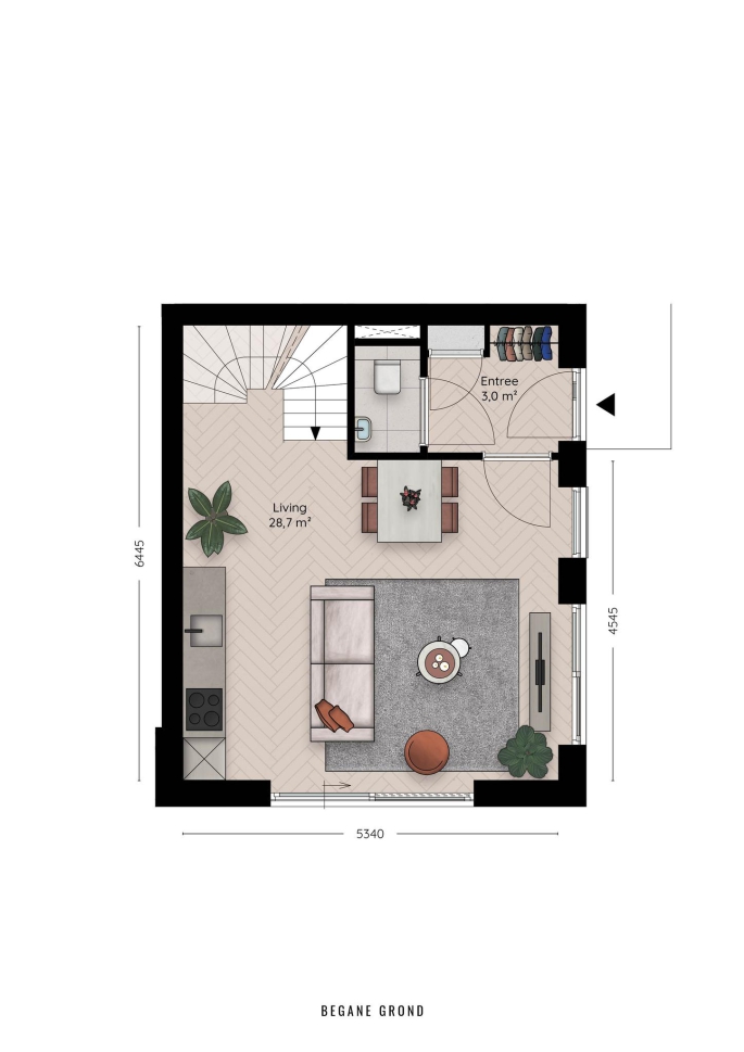 De Groene Prins, Groen van Prinstererlaan, Compacte stadswoningen, bouwnummer: 13, 's-Gravenhage