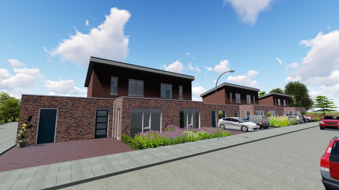 6 levensloopbestendige woningen - Ferd. Bolstraat, Venlo, Levensloopbestendige woningen, Venlo