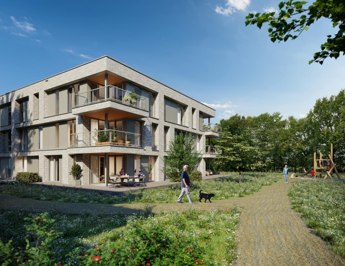 Groenkazerne Ulvenhout | Nog 2 appartementen te koop!, Groenkazerne TYPE 3.2 | Appartement, Ulvenhout