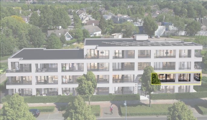 Residentie Carrefour, 19 appartementen & 2 penthouses., Residentie Carrefour type C2, Geleen