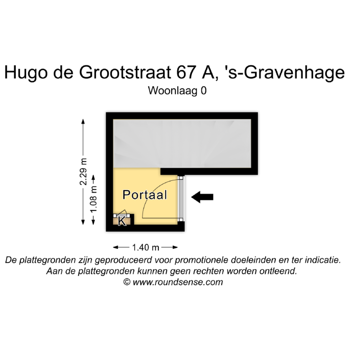 Hugo de Grootstraat 67 A, 2518 EC, 's-Gravenhage