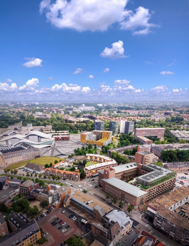 Post Breda - Verlies je hart in hartje Breda! (verkoop gestart), POST Type Kerkzicht (Transformatie) | Appartementen, bouwnummer: B2.05, Breda
