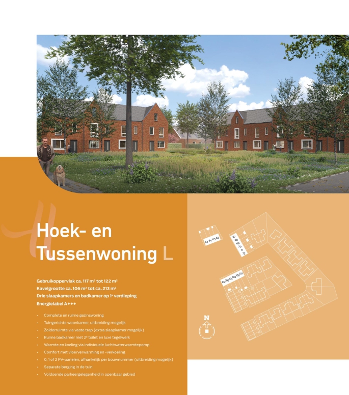 Van Bergenpark fase 3 | 90% verkocht!, Hoekwoning L, bouwnummer: 102, Etten-leur