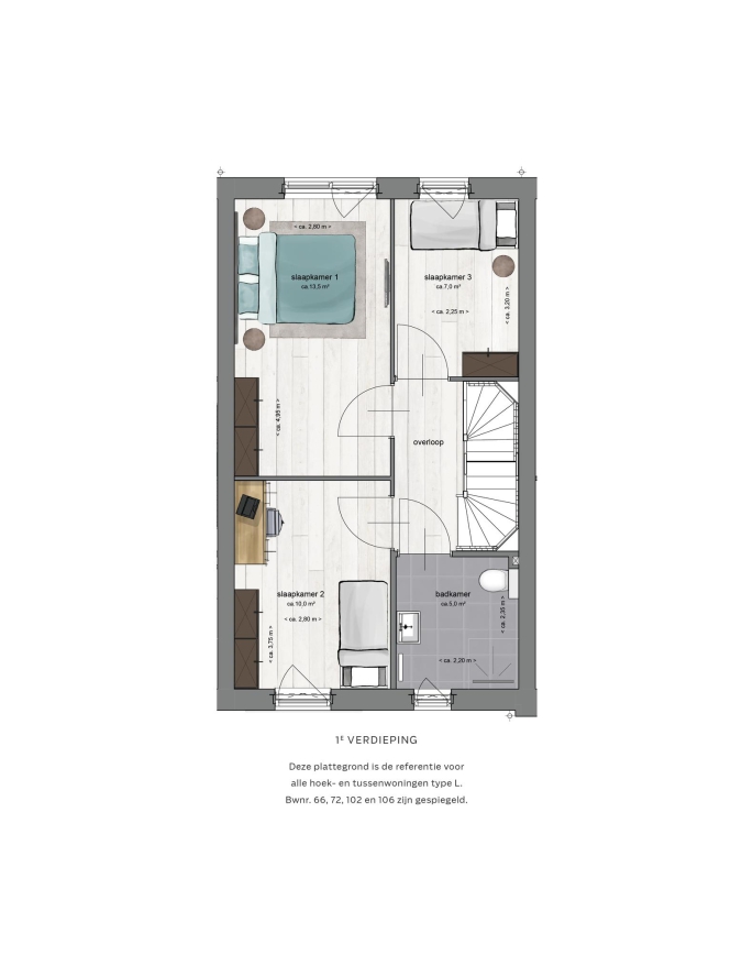 Van Bergenpark fase 3 | 90% verkocht!, Hoekwoning L, bouwnummer: 102, Etten-leur