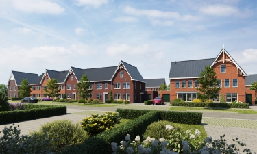 Torensteepolder - De Dreef, Tussenwoning, Numansdorp