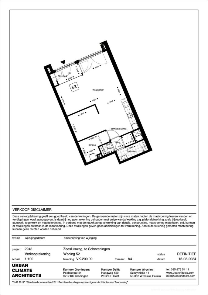 Zeesluisweg 52, 2583 DS, 's-Gravenhage