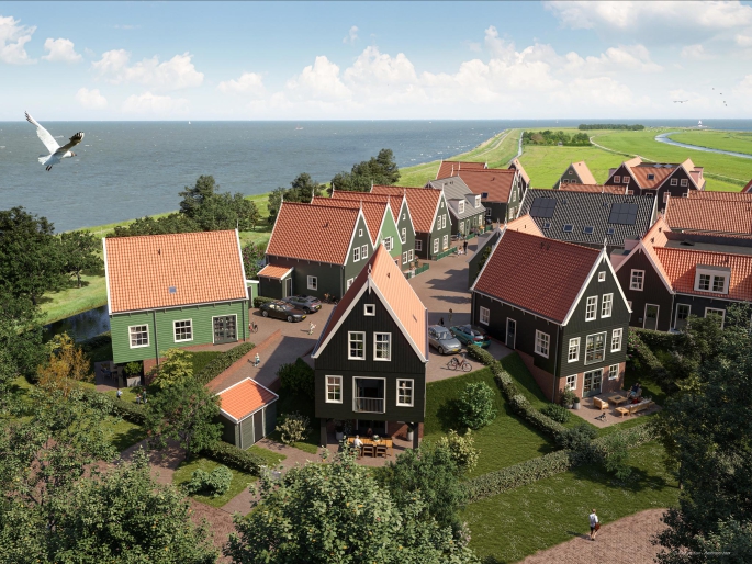 't Eilandhart, vrijstaande woningen, bouwnummer: 56, Marken