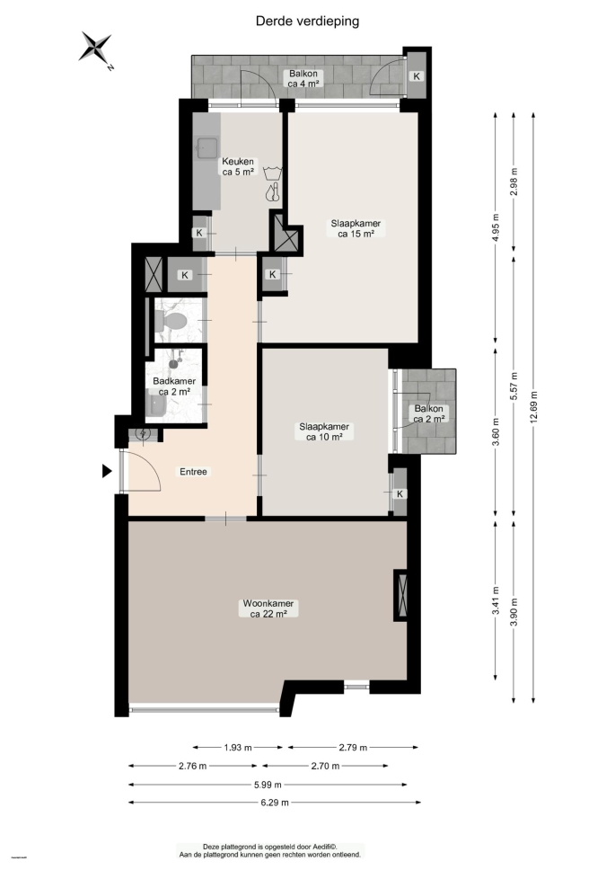 Landstraat 52 C, 9934 BN, Delfzijl