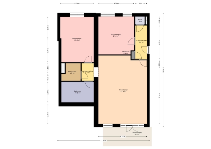 Mozart Wonen, Mozart Wonen - tussen appartementen, bouwnummer: 35, 's-Gravenhage