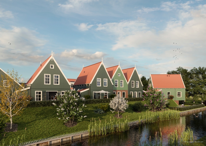 't Eilandhart, vrijstaande woningen, bouwnummer: 61, Marken