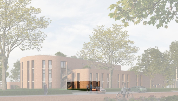 Vredeskerk Venray; Appartementen op maat!, Vredeskerk begane grond, bouwnummer: 4, Venray