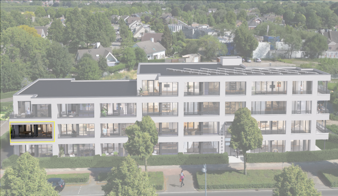 Residentie Carrefour, 19 appartementen & 2 penthouses., Residentie Carrefour type A, bouwnummer: 12, Geleen