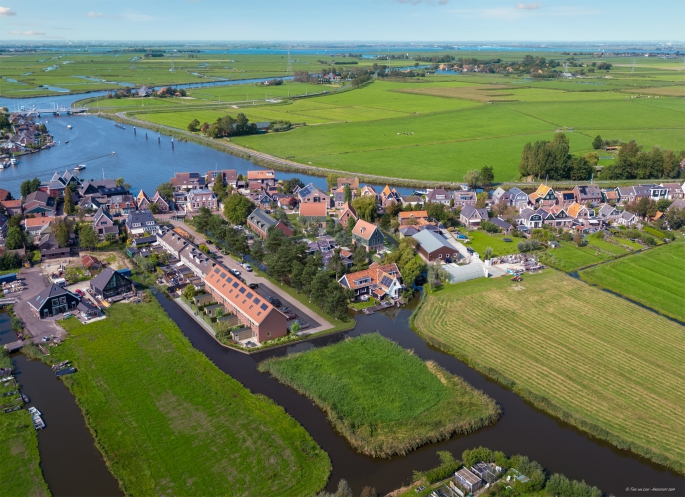 't Boerensluisje, Rijwoningen, bouwnummer: 9, Oostknollendam