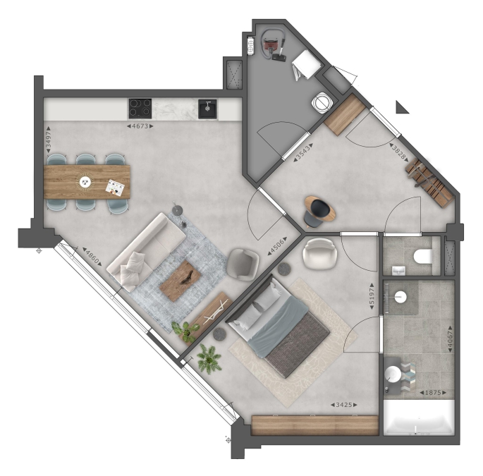 Melkemastate, Type I1-1, bouwnummer: 2a-82, Leeuwarden