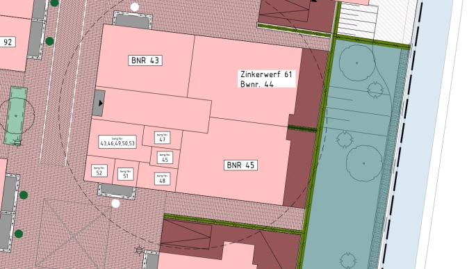 Zinkerwerf 61, 1156 GB, Marken