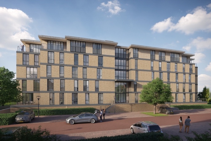 De Kade - Sluyse Diep - Panorama appartementen, Type A, bouwnummer: 4.01, Maassluis