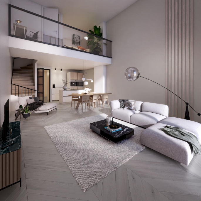 Valkenboskerk Den Haag, Tussen woningen met vide, bouwnummer: 15, 's-Gravenhage