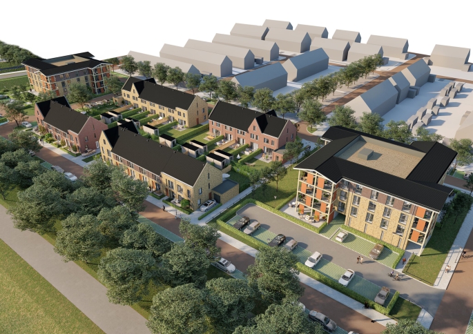 Torensteepolder De Meent, Appartementen, gebouw A, bouwnummer: 11, Numansdorp