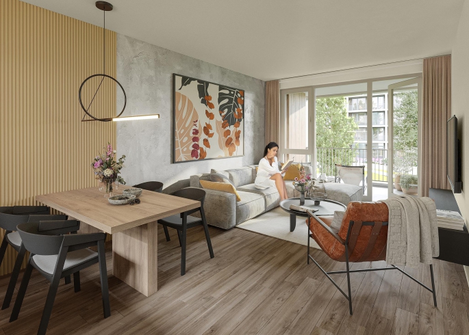 BLOSSEM Redwood Breda, BLOSSEM Redwood Breda - Type 2 | Appartementen, Breda