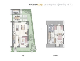 't Boerensluisje, Rijwoningen, bouwnummer: 12, Oostknollendam