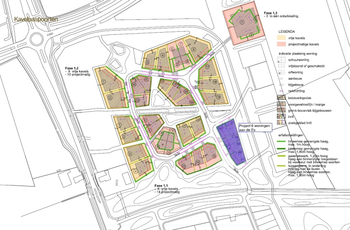 6 woningen aan de Es, Nooitgedacht