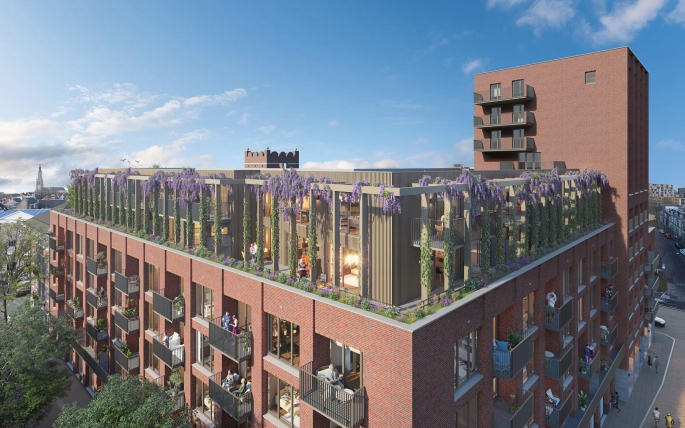 Fifth Breda - bouw is gestart!, Fifth Breda TYPE N.5.04 | Appartement, Breda