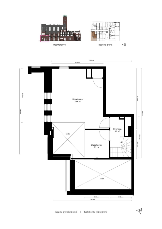 Valkenboskerk Den Haag, Hoek woningen met vide, bouwnummer: 13, 's-Gravenhage