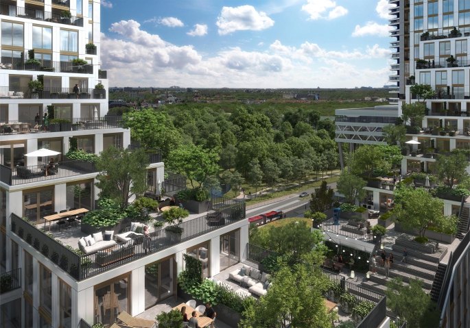 KJ Den Haag fase 2,3 en 4, KJ Den Haag - Fase 2 - 4 kamerappartement, bouwnummer: 14.S.02, 's-Gravenhage